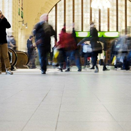 Helsinki's central railway station