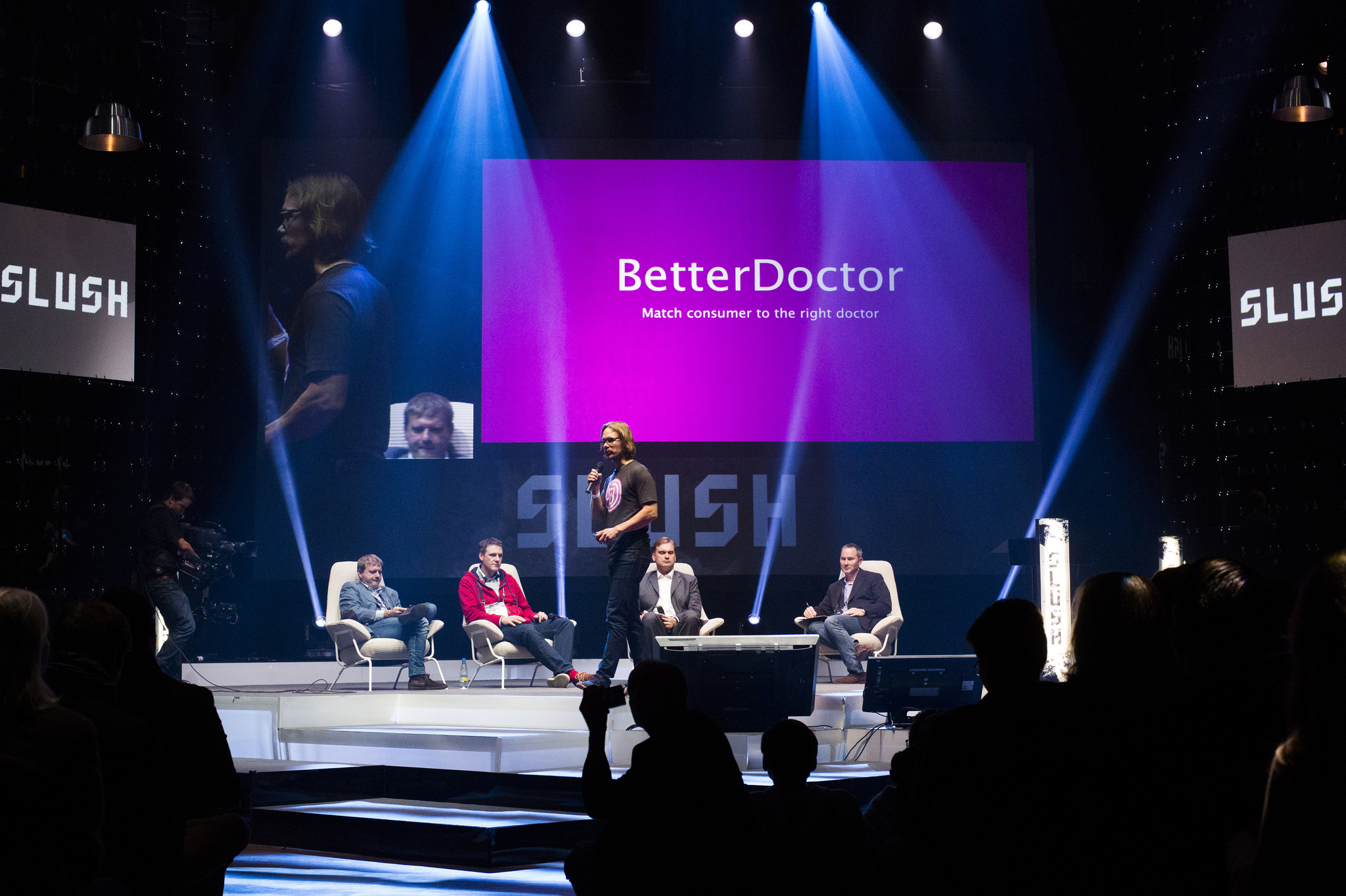 BetterDoctor palkittiin Slushissa 2013.