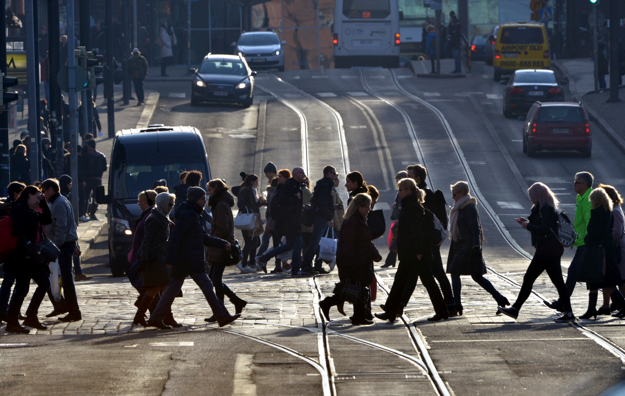 Kaupunkikuvaa Helsingistä