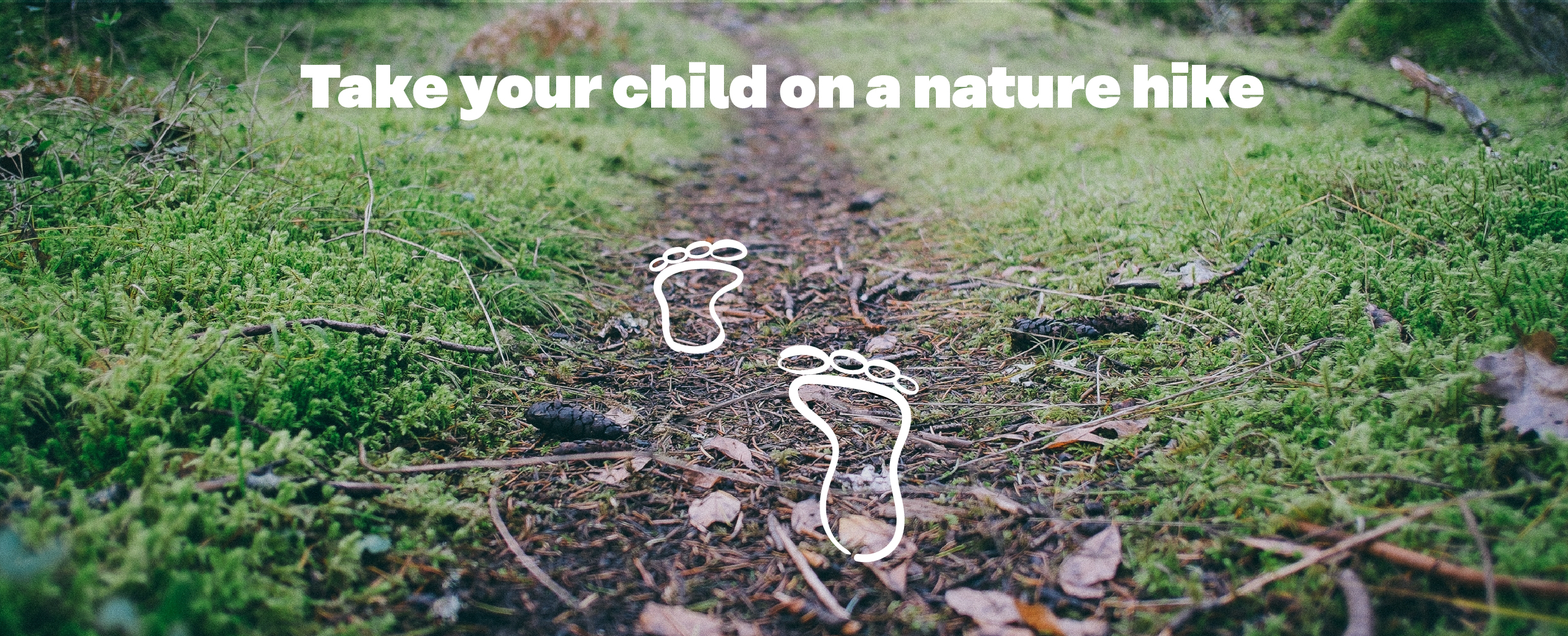 Take your child on a nature hike